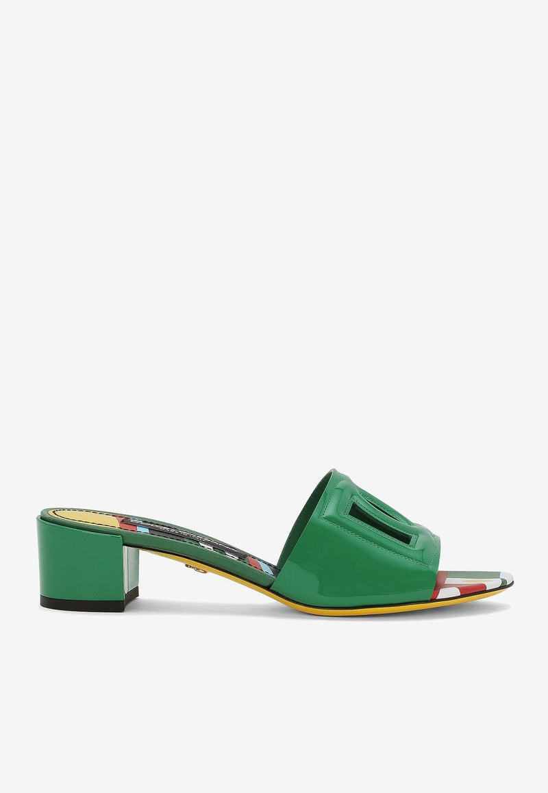 Bianca 45 Patent Leather DG Mules