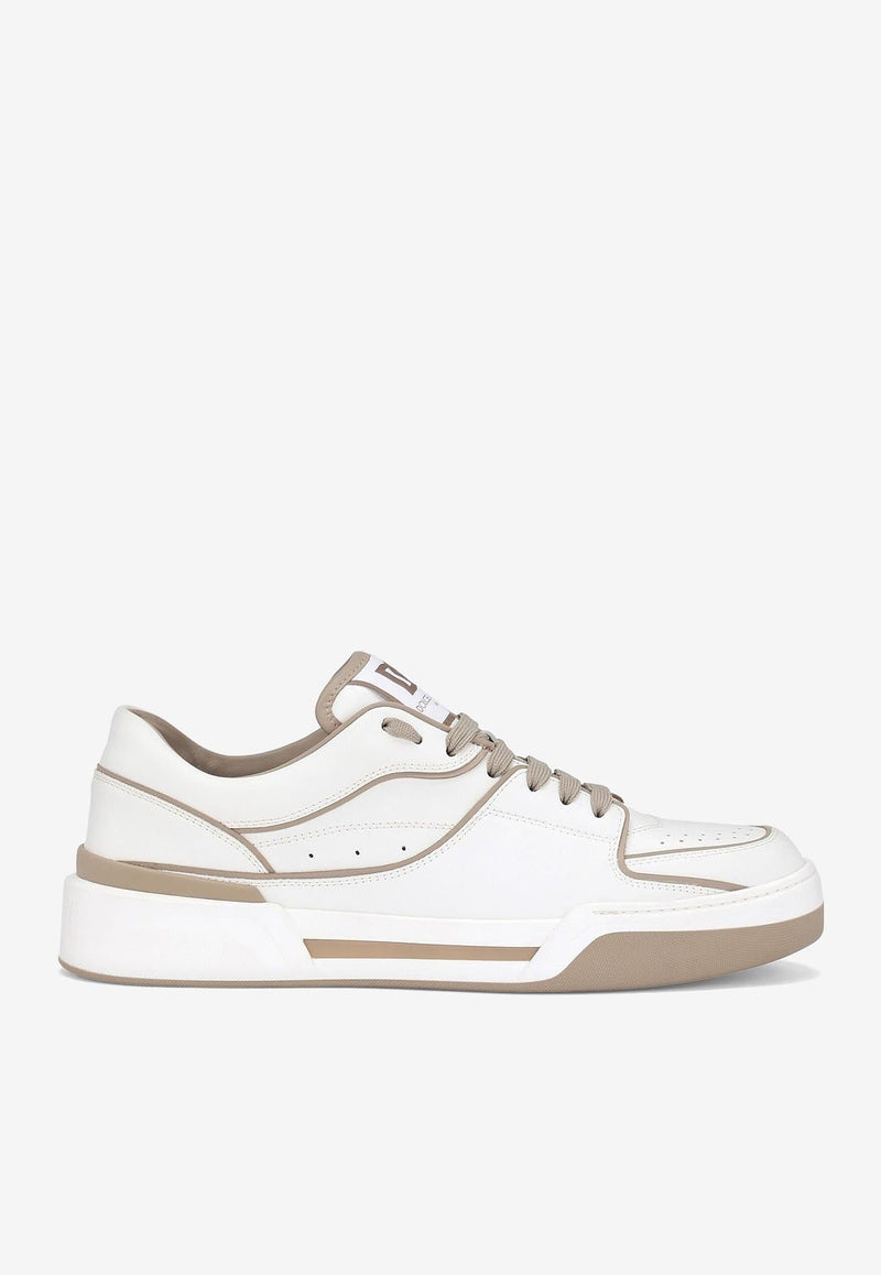 Calfskin New Roma Low-Top Sneakers