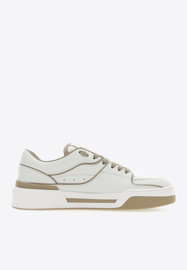 New Roma Leather Low-Top Sneakers