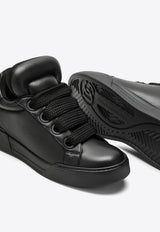 Mega Skate Leather Low-Top Sneakers