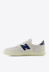 T500 Low-Top Sneakers in Sea Salt with Navy and Angora