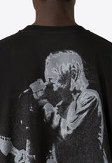 Kurt Graphic Print Crewneck T-shirt