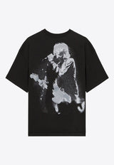 Kurt Graphic Print Crewneck T-shirt