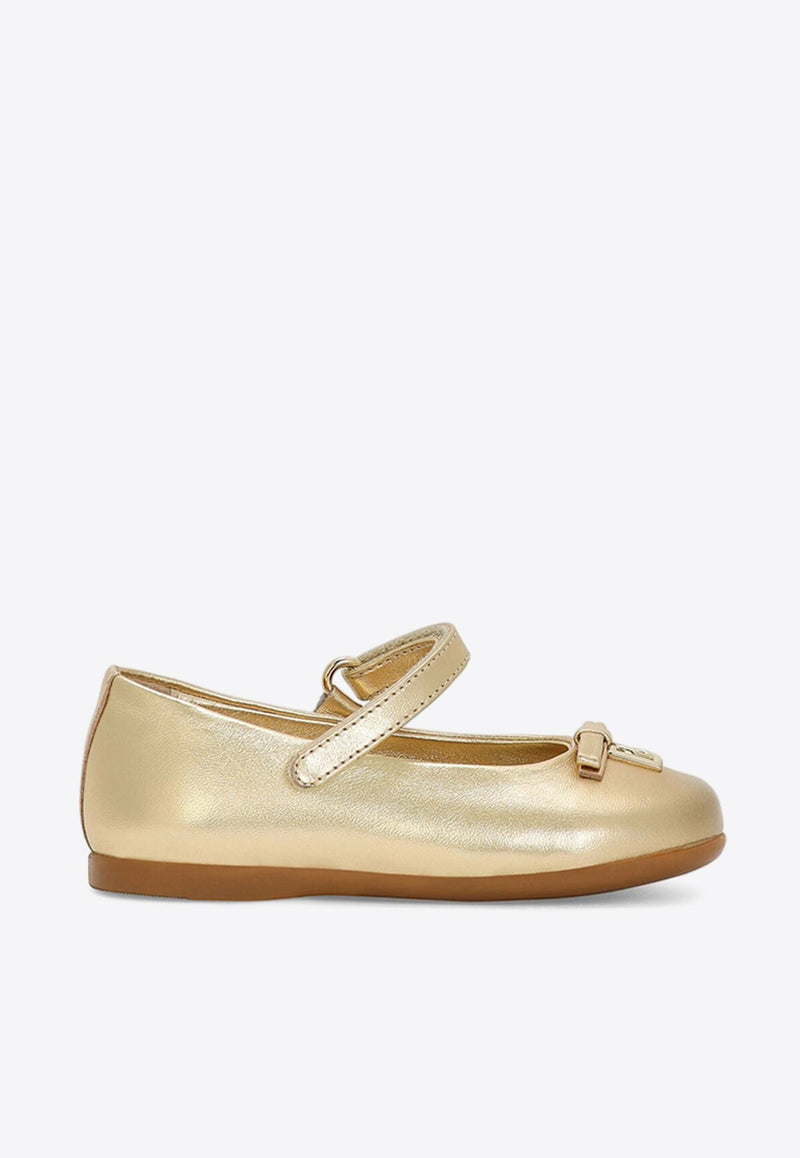 Baby Girls Nappa Leather Ballet Flats