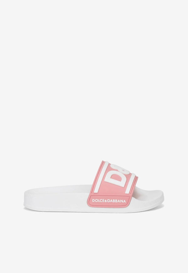 Girls Logo Print Slides