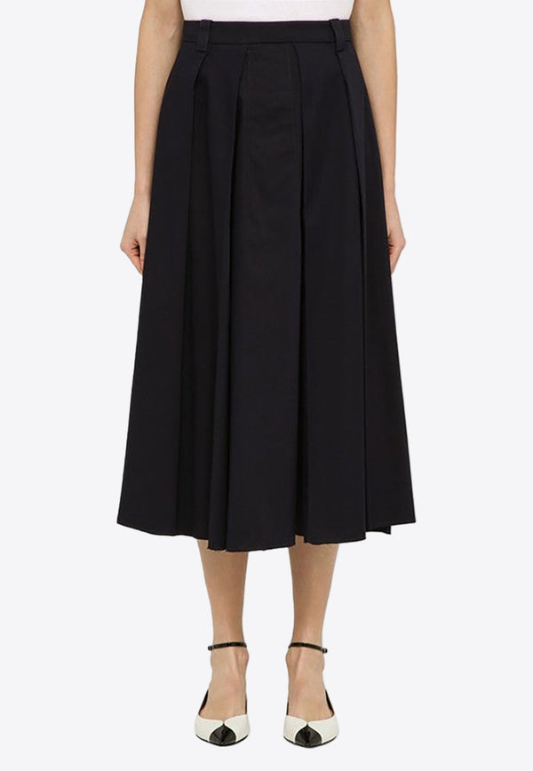 Flounced Henrique Midi Skirt