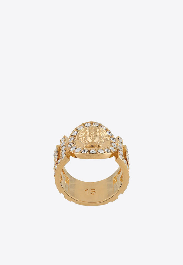 La Medusa Crystal-Embellished Ring