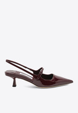 Didi 45 Patent Leather Slingback Pumps