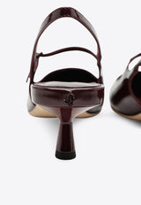 Didi 45 Patent Leather Slingback Pumps