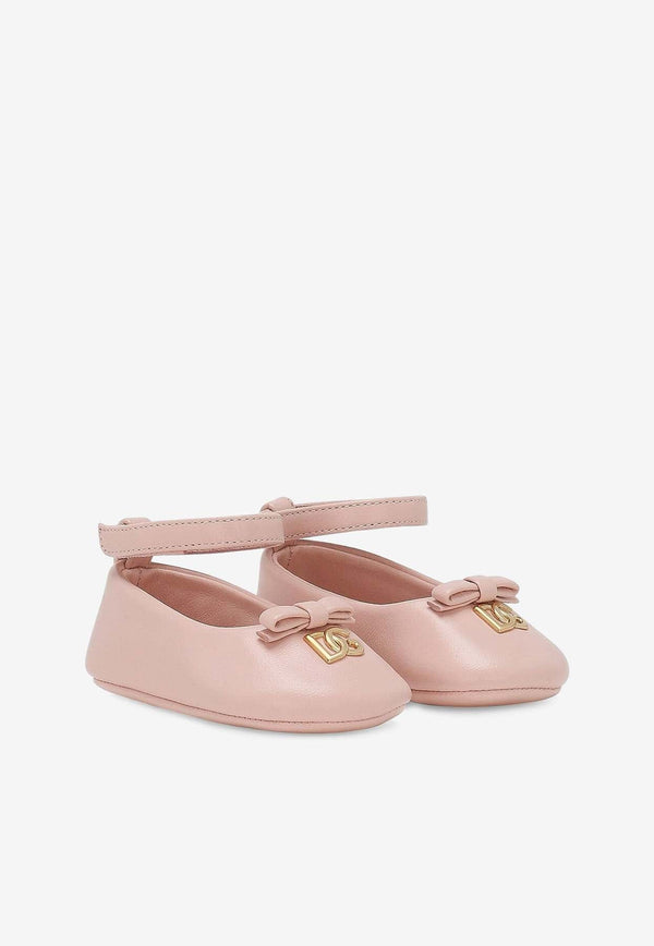 Baby Girls Nappa Leather Ballet Flats