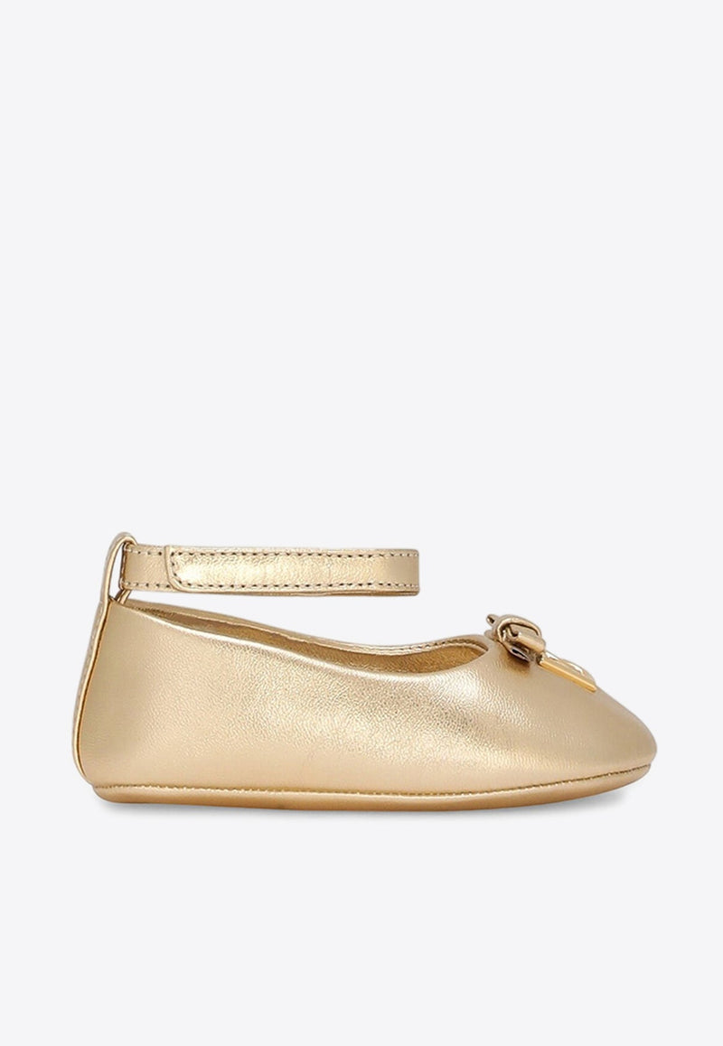 Baby Girls Nappa Leather Ballet Flats