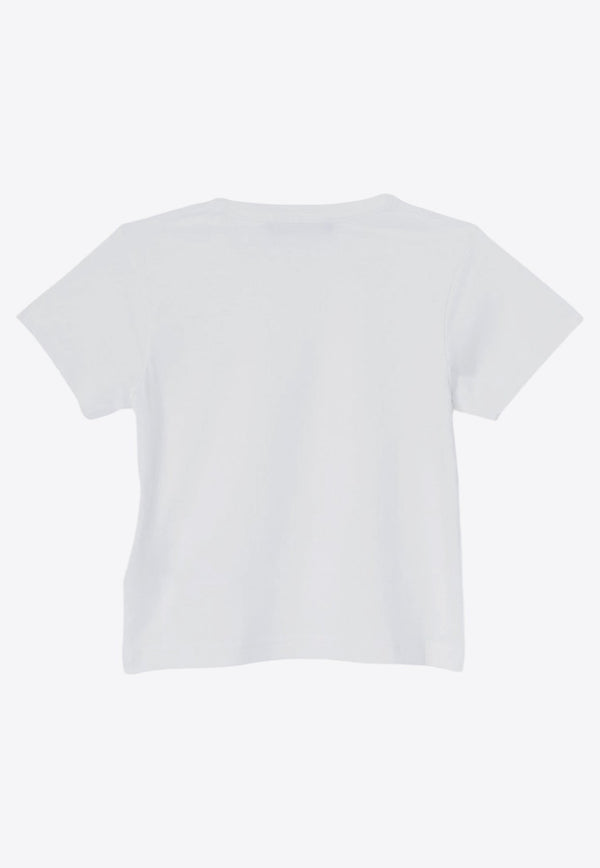 Girls Face Patch T-shirt