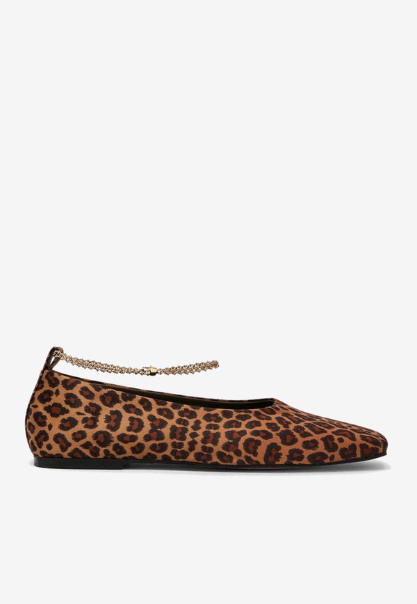 Augusta Leopard Print Ballet Flats