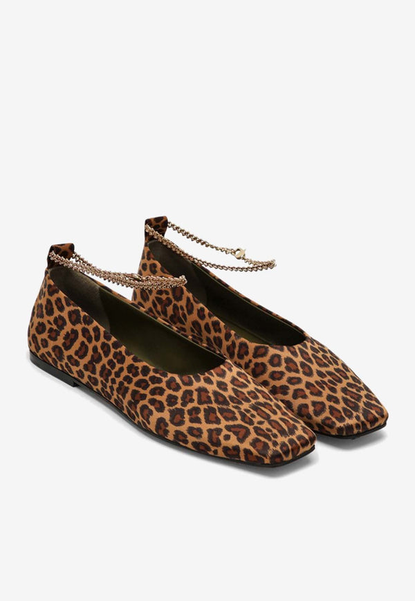 Augusta Leopard Print Ballet Flats