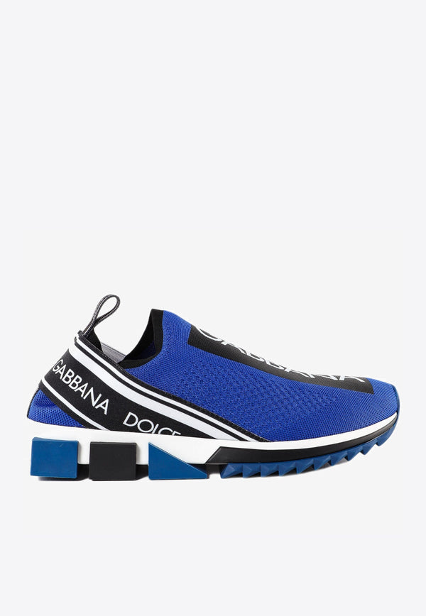 Sorrento Stretch-Mesh Sneakers with Logo Tape