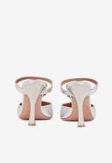 Elsa 90 Crystal-Embellished Mules in Leather