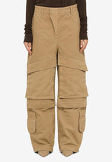 Hard Wide-Leg Cargo Pants