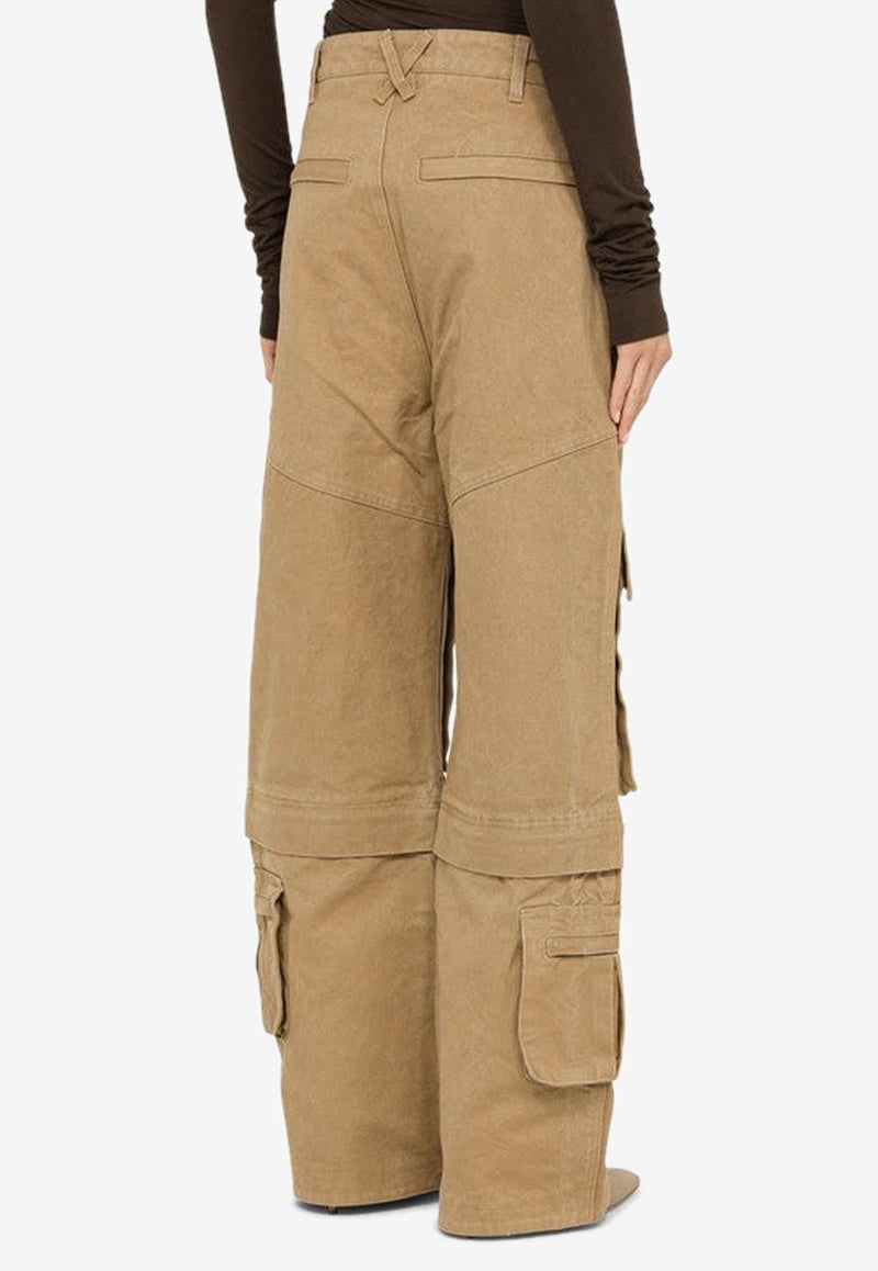 Hard Wide-Leg Cargo Pants