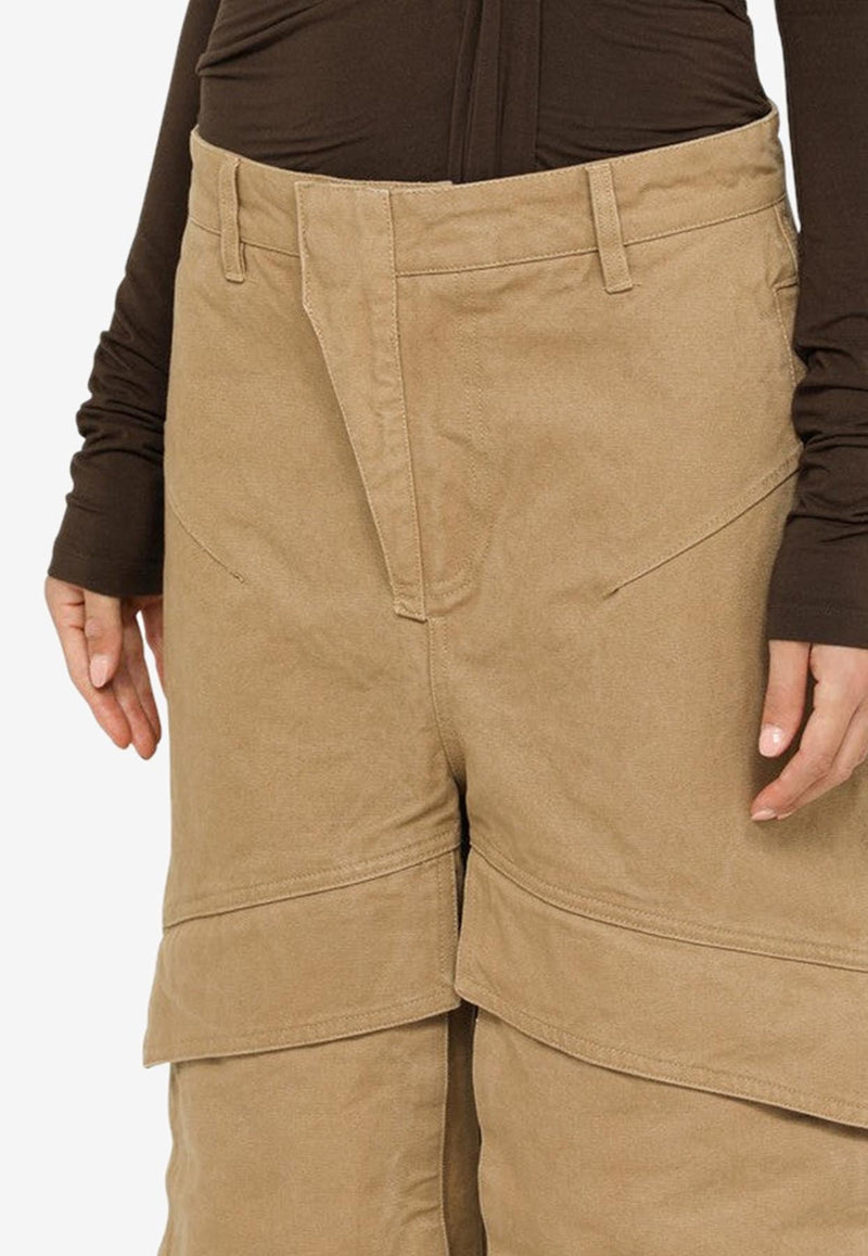 Hard Wide-Leg Cargo Pants