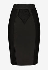 High-Waist Pencil Skirt