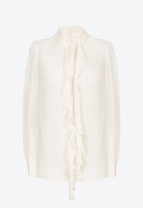 Georgette Ruffled Blouse