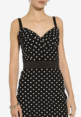 Polka Dot Corset Top