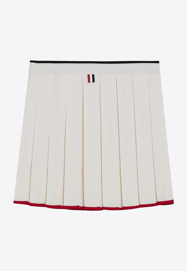 Pleated Mini Skirt