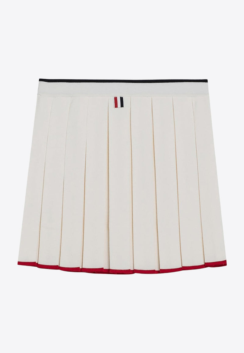 Pleated Mini Skirt