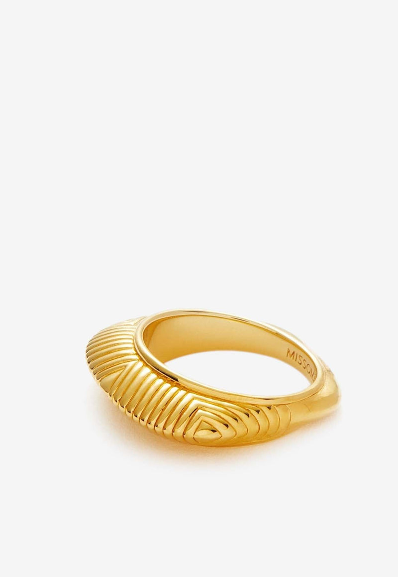 Hera Dome Ridge Ring