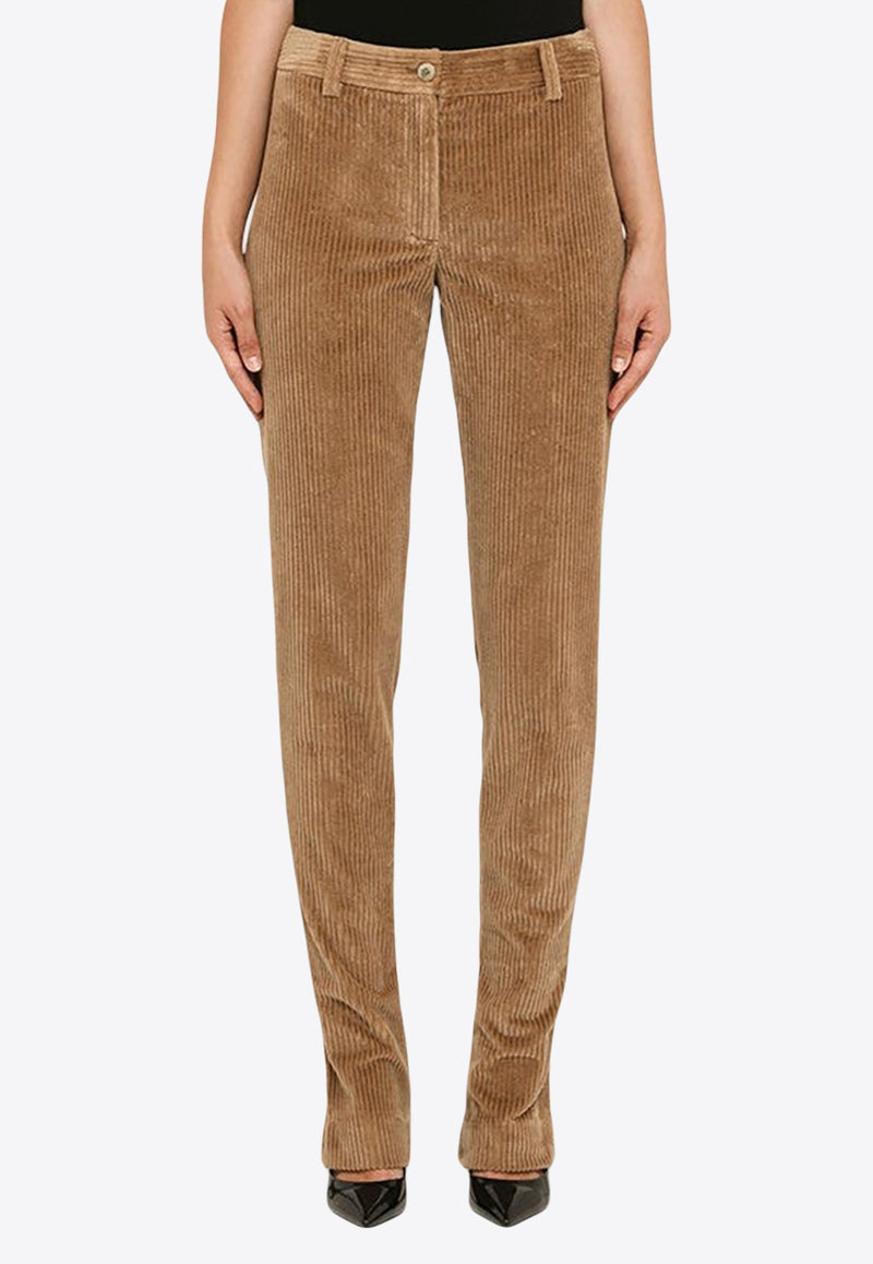 Stretch Corduroy Bell Bottom Pants