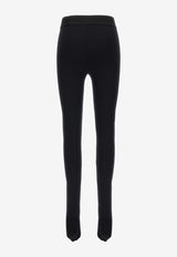 Logo Label Leggings