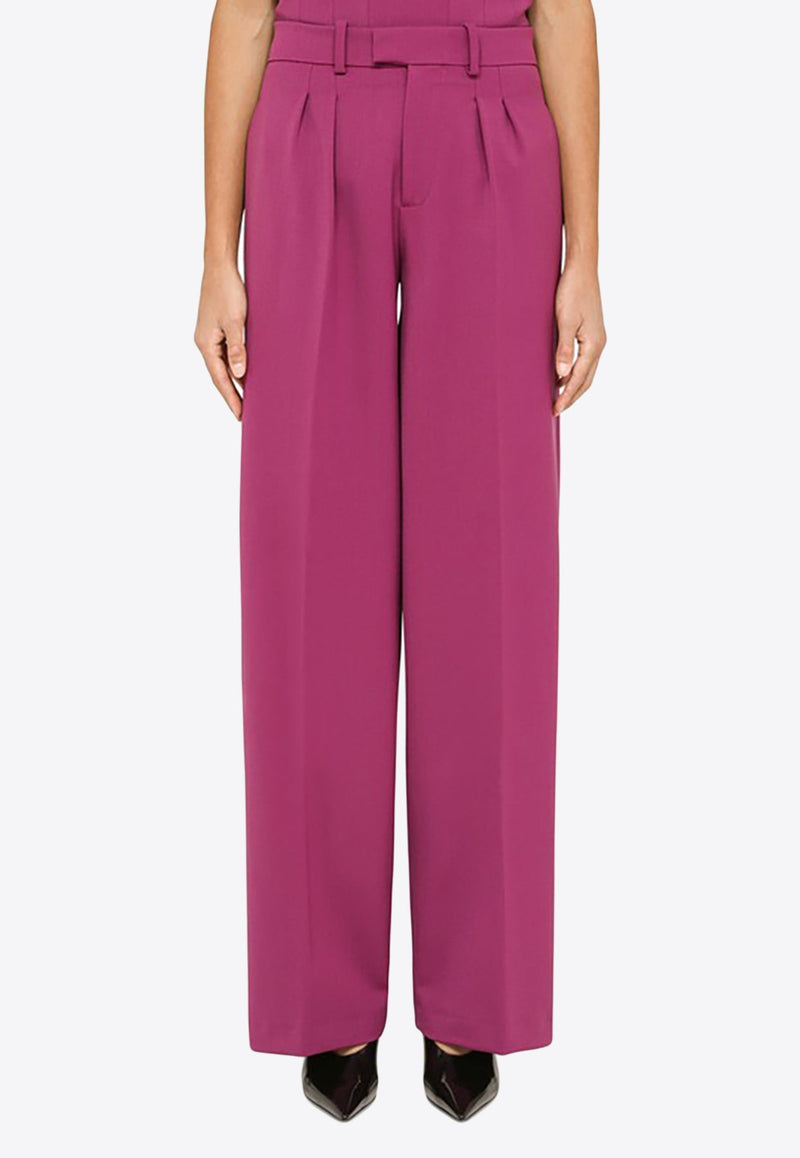 High-Waist Tailored Pants