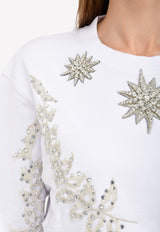 Embellished Festive Sweatshirt