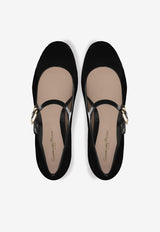 Mary Ribbon Patent Leather Flats