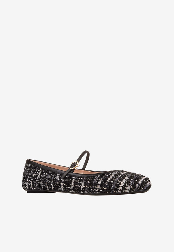 Carla Tweed Ballet Flats