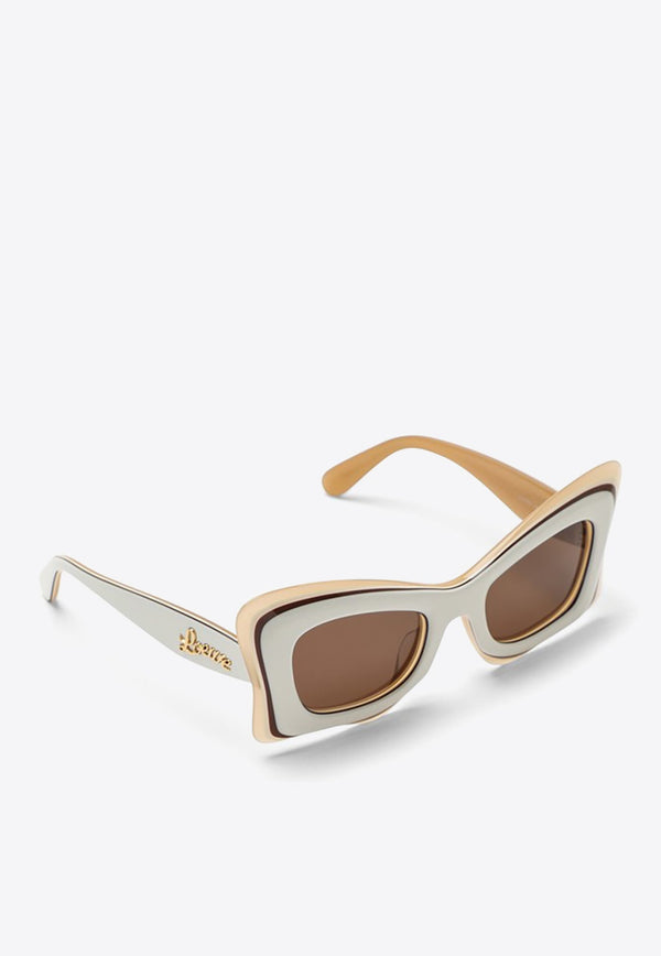 Oversized Multi-Layer Butterfly Sunglasses