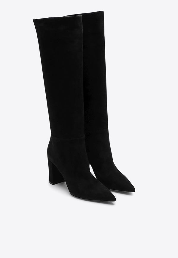 Piper 85 Knee-High Suede Boots