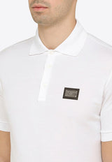 Logo-Plaque Polo T-shirt