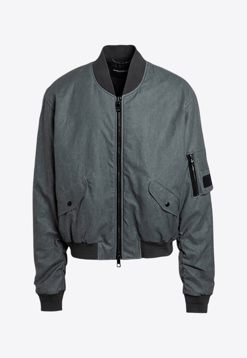 Oversized Bomber Jacket