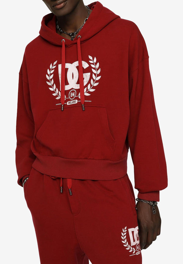 Logo-Print Hooded Sweatshirt