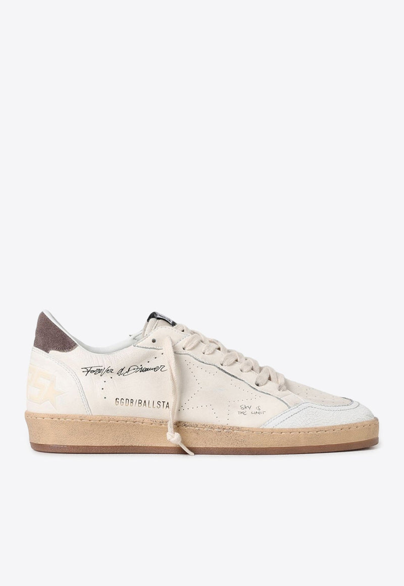 Ball Star Leather Low-Top Sneakers