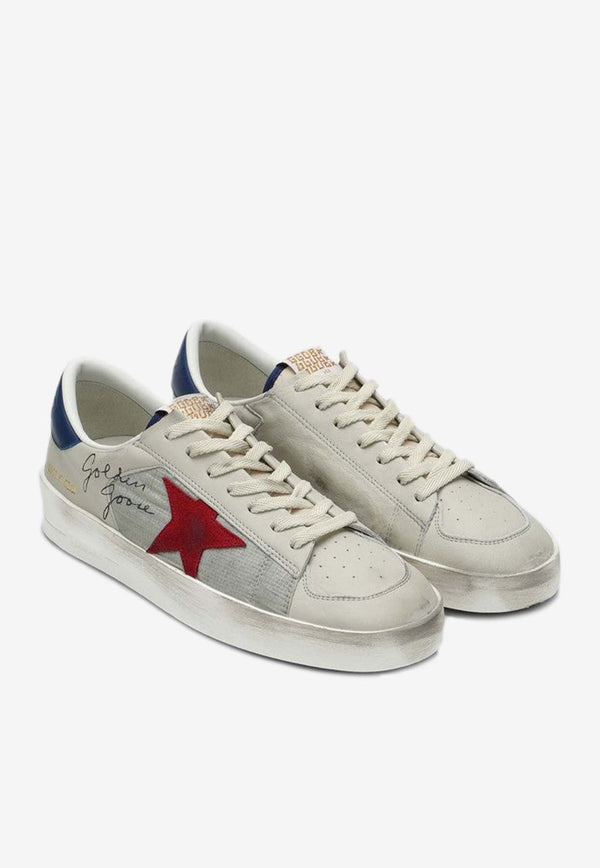 Stardan Low-Top Leather Sneakers