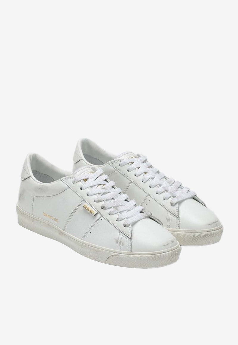 Matchstar Low-Top Leather Sneakers