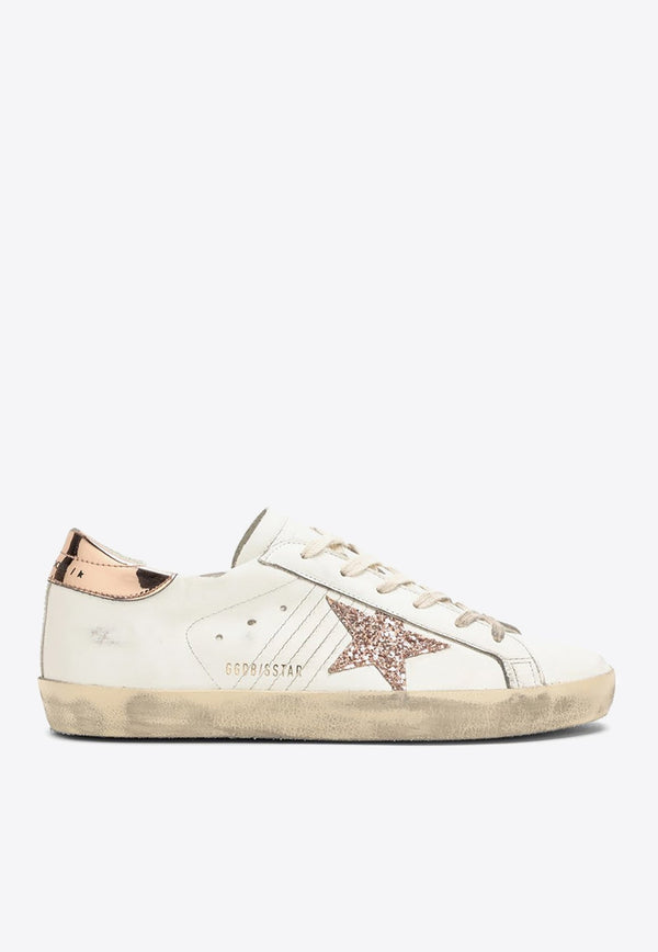 Super-Star Low-Top Sneakers with Glittered Star