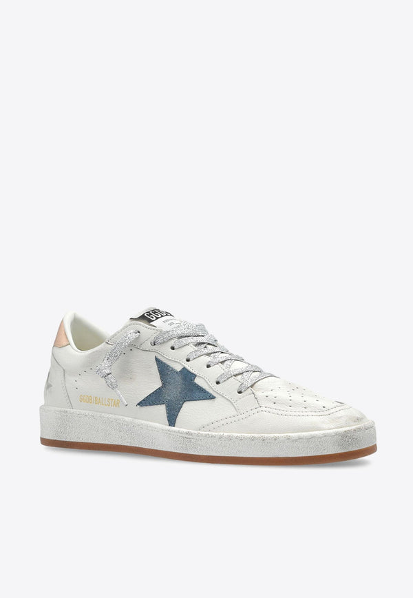 Ball Star Leather Low-Top Sneakers