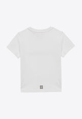 Boys Logo Print Crewneck T-shirt