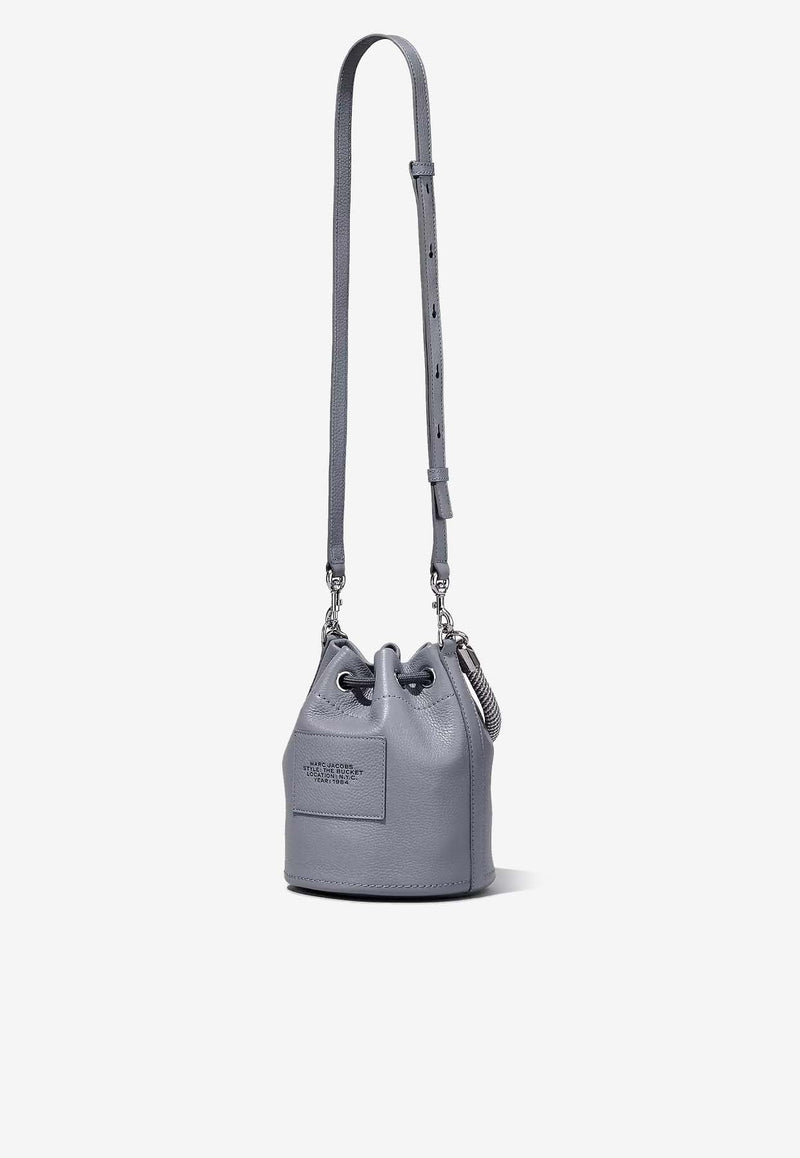 The Leather Logo Bucket Bag