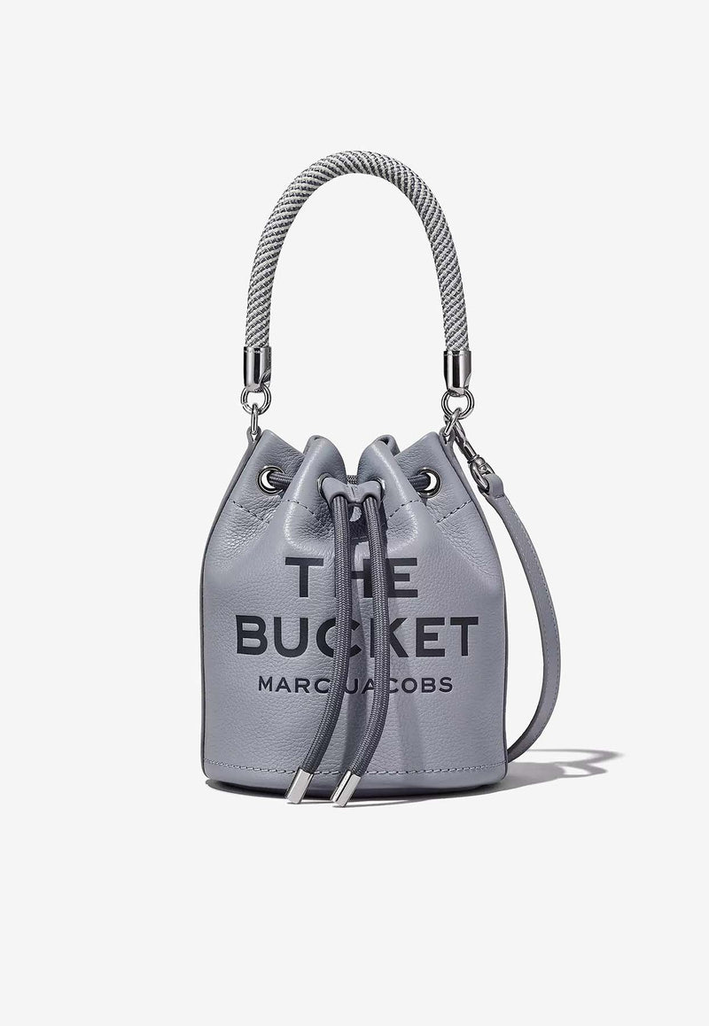 The Leather Logo Bucket Bag