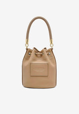 The Grained Leather Bucket Bag