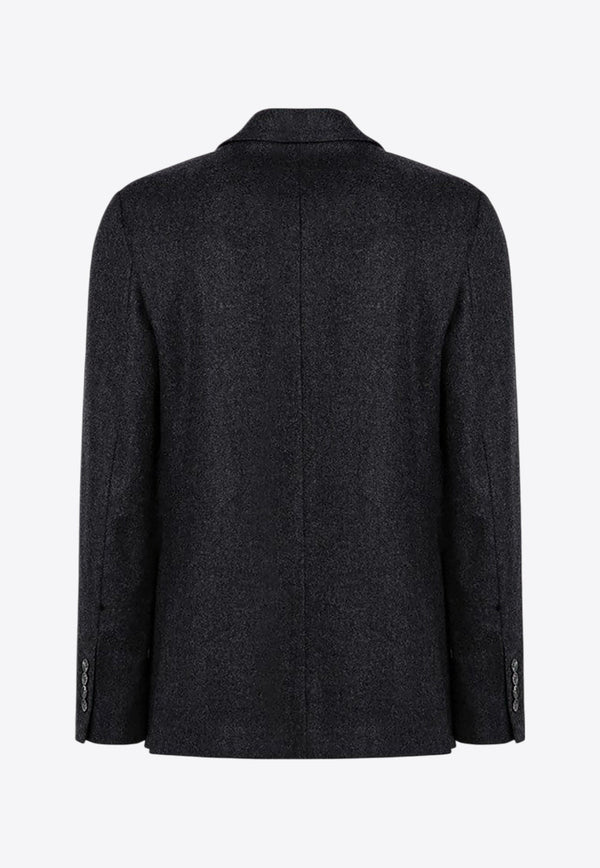 Wool Double-Breasted Jacket